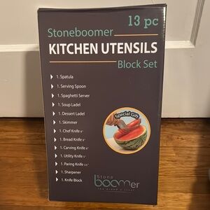 Stainless Steel Cooking Utensils Set 13 Piece